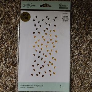 NIP Spellbinders Hotfoil Glimmer Plate